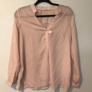 ELLISON Blush pink blouse